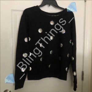 💎VS PINK Polka Dot Bling Crew💎